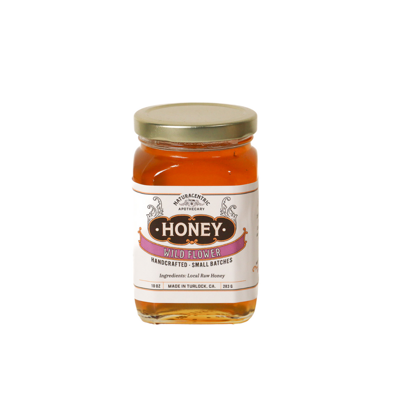 Wild Flower Local Raw Honey - Naturacentric 