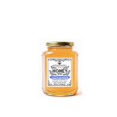 Lotus Blossom Local Raw Honey - Naturacentric 