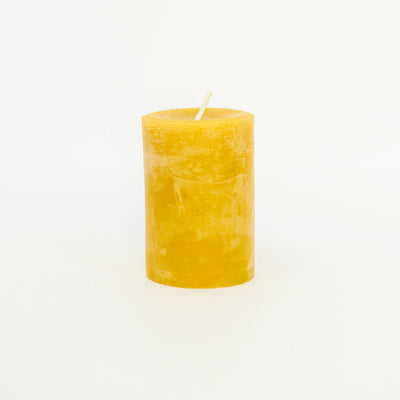 3x4 Pillar Bees Wax Candle - Naturacentric 