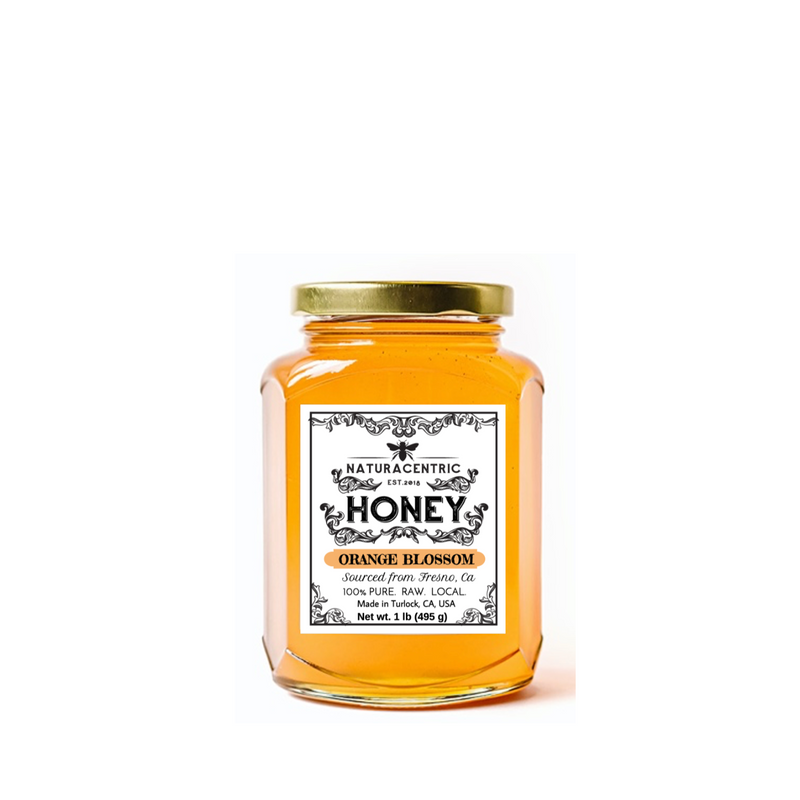 Orange Blossom Local Raw Honey - Naturacentric 